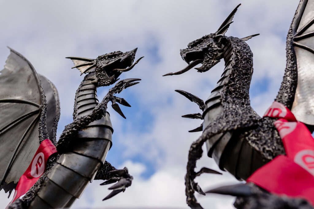 A general view of the JD Cymru Premier trophy, which is the Men's Tier 1 league in Wales. 