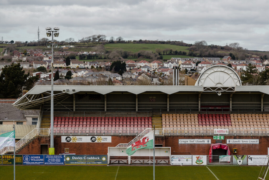 Stebonheath Park, Llanelli Town A.F.C. Stadium Images