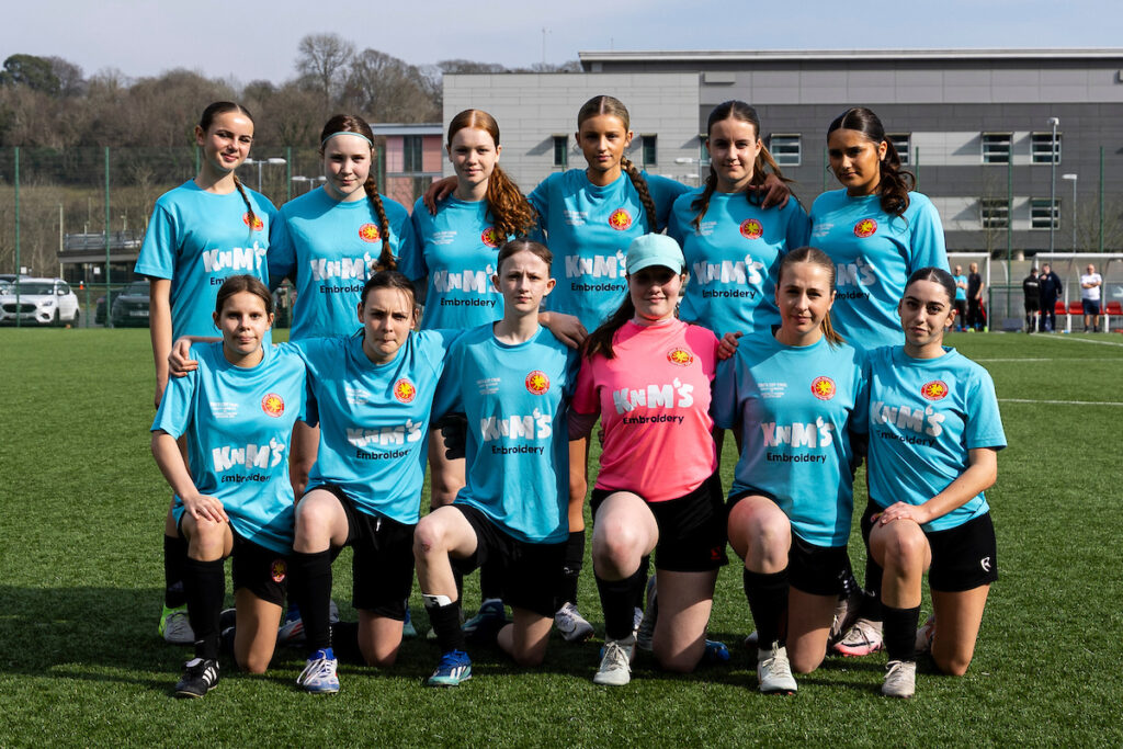 Cardiff Wanderers Team Photo
Porth Harlequins v Cardiff Wanderers in the Bute Energy u16 Cup at the Centre For Sporting Excellence on the 9th March 2025