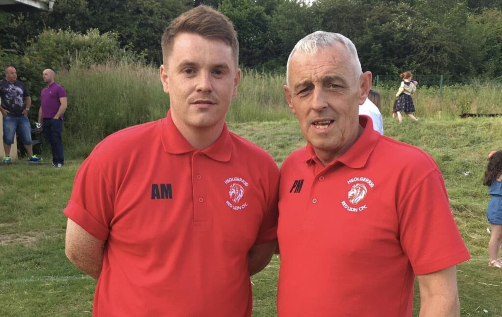 Heolgerrig Red Lion's Alex and Paul Meek