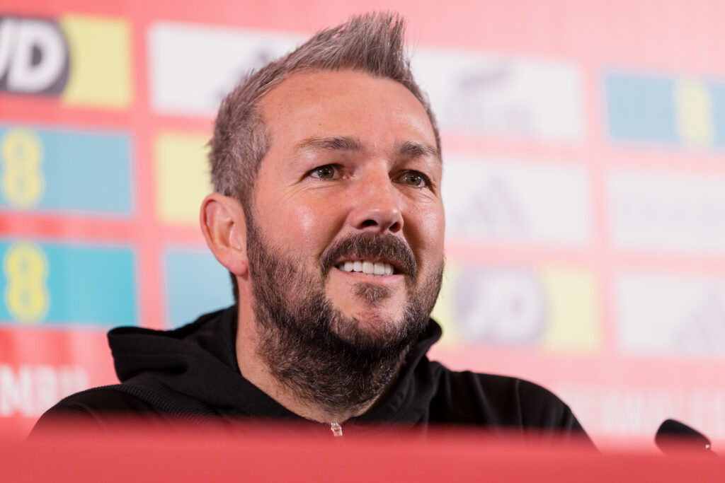 Cymru U21 boss Matty Jones