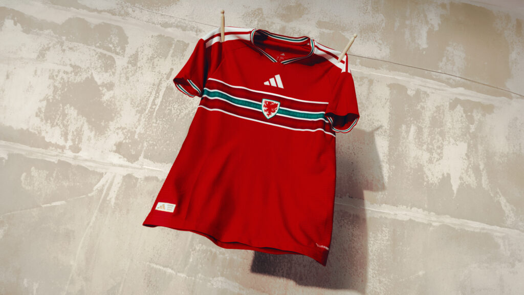 The Adidas Cymru 2026 home shirt